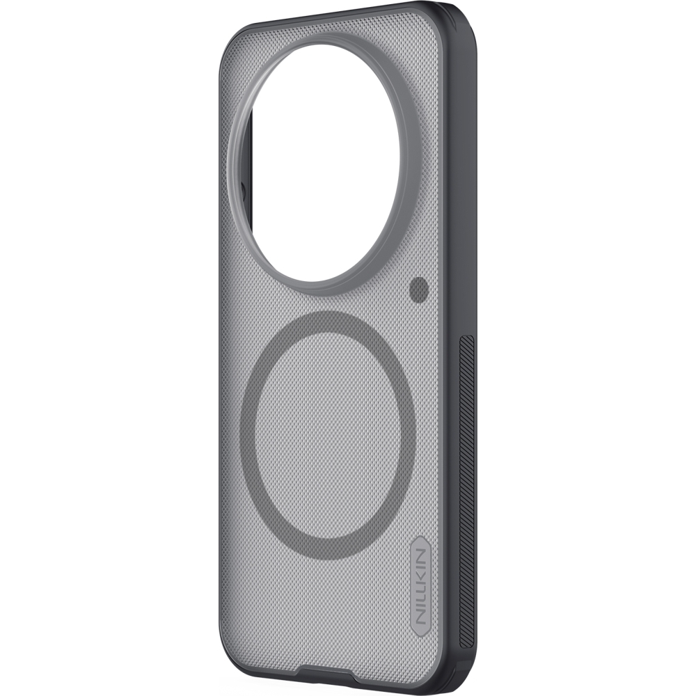Etui Nillkin Frosted Shield Pro MagSafe do Xiaomi 17 Ultra, przezroczyste czarne